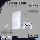 SONY PLAYSTATION  2 SLIM STANDARD - CASA DO PS2
